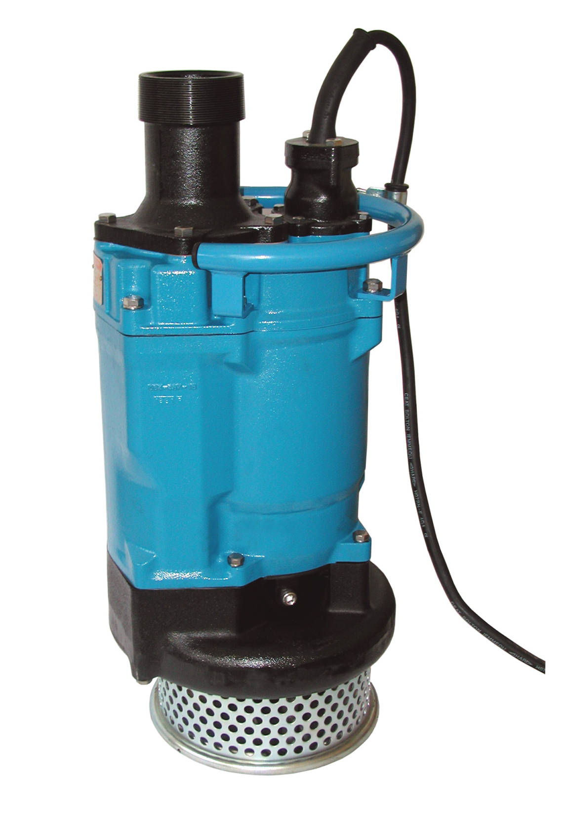 Powerful submersible pumps that can also run without being submersed: Thanks to the casing made of cast iron GG20, silicon carbide and other hard metals, Tsurumi’s KTZ ensures long service lives