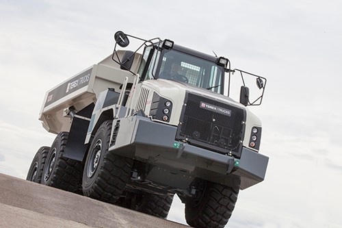 The TA300 articulated hauler is a proven performer at quarries, infrastructure developments and commercial construction projects.