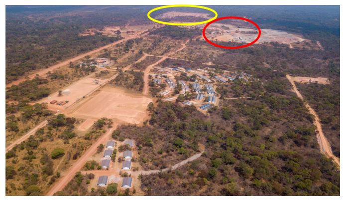 Image 3: View of Kakula's permanent village under construction