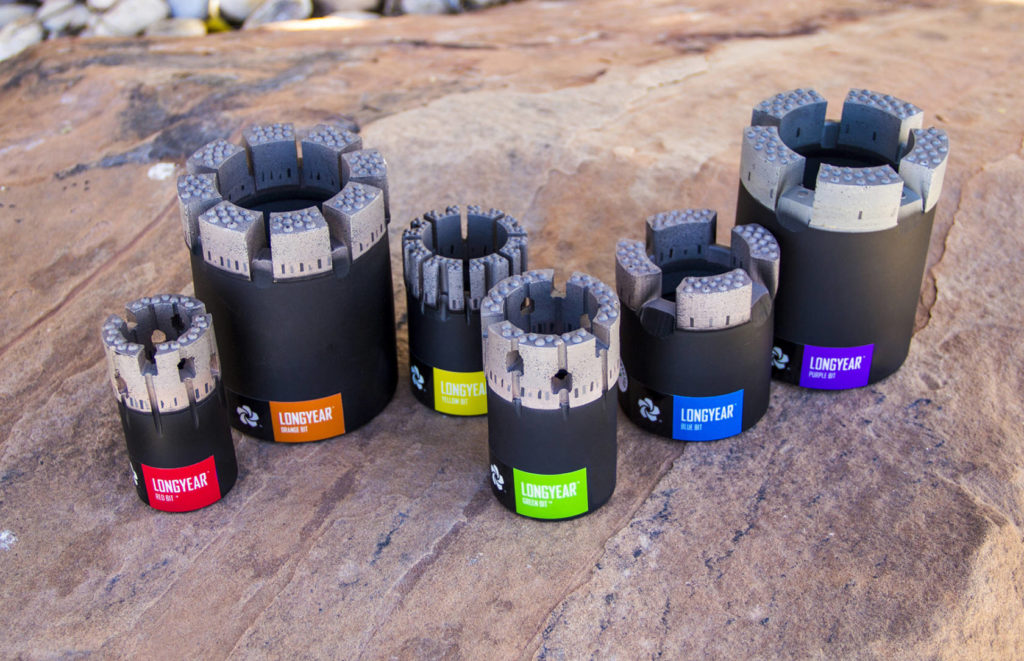 “Boart Longyear’s complete series of Longyear™ diamond coring bits.”