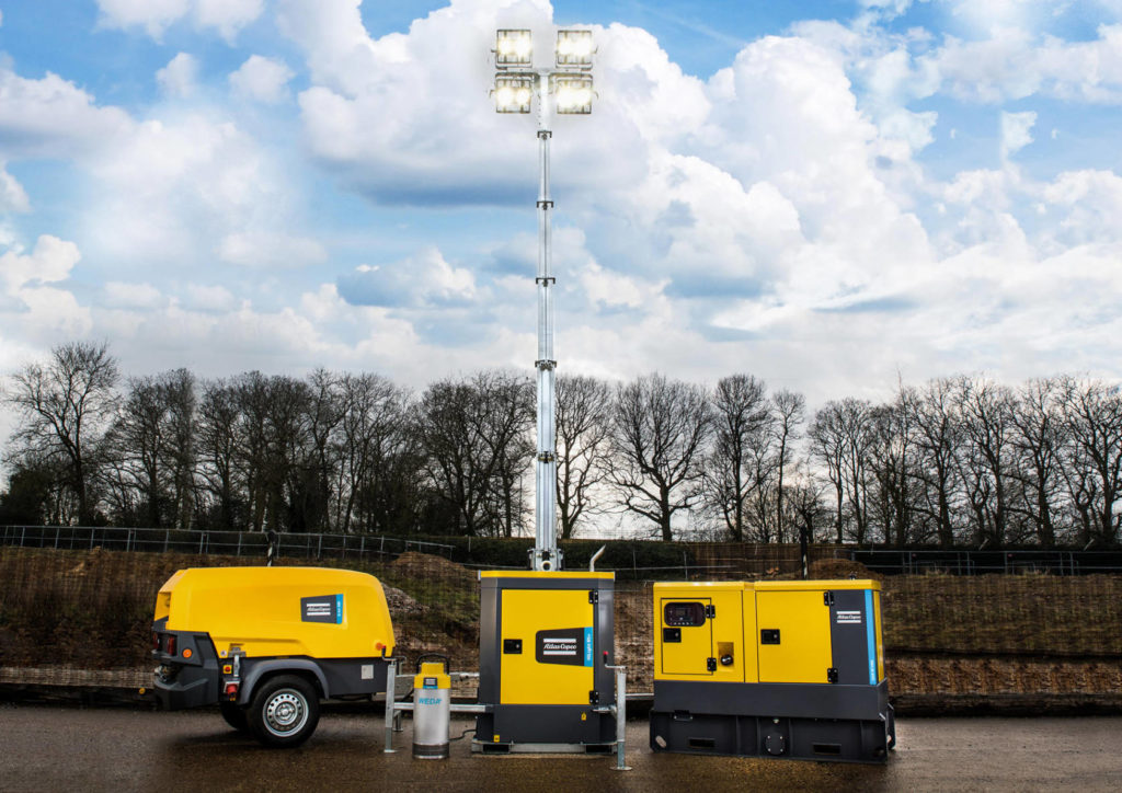 portfolio portable air and power and flow 2018 air compressor, light towers, power generators and light towers