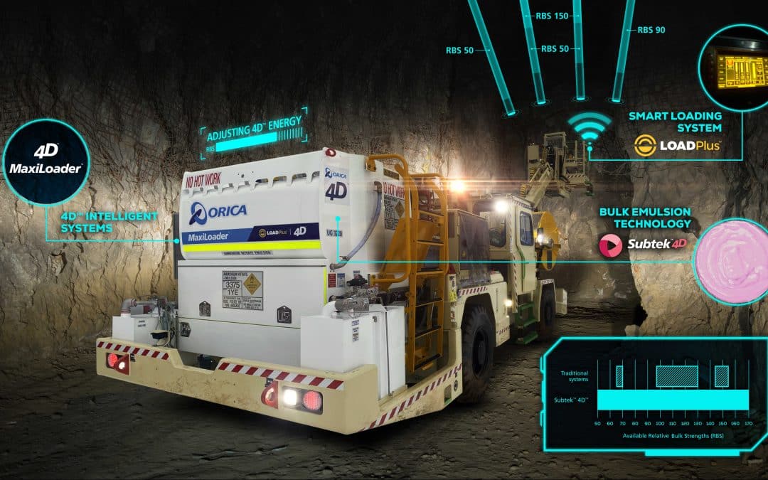 ORICA introduces 4D™ BULK EXPLOSIVES SYSTEM for underground operations
