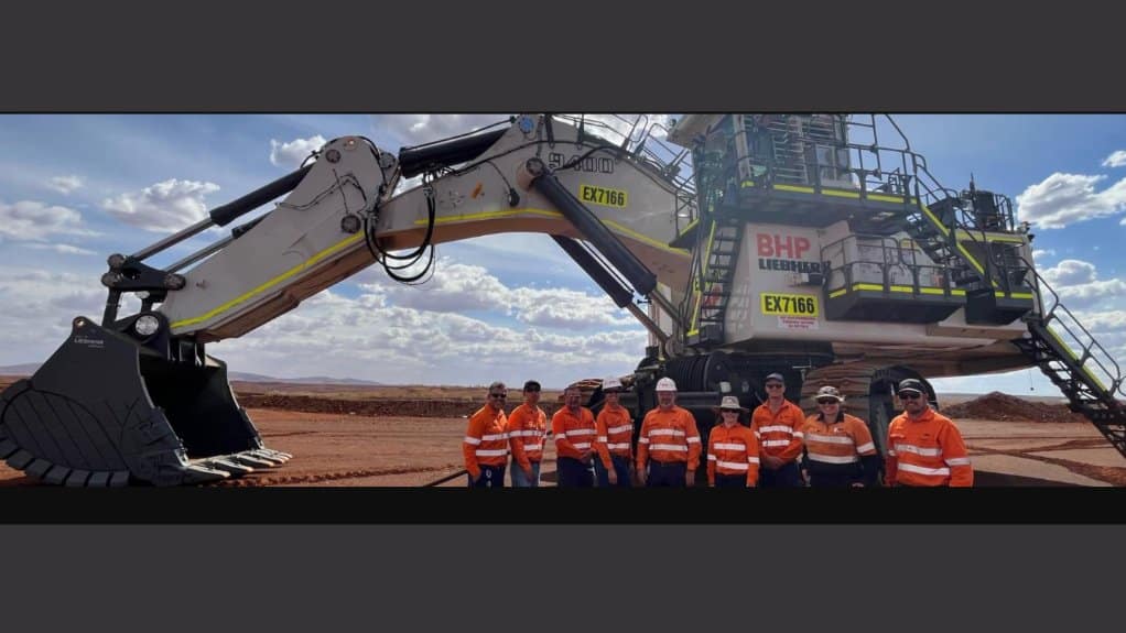 BHP’s first electric excavator operational at WA iron-ore mine