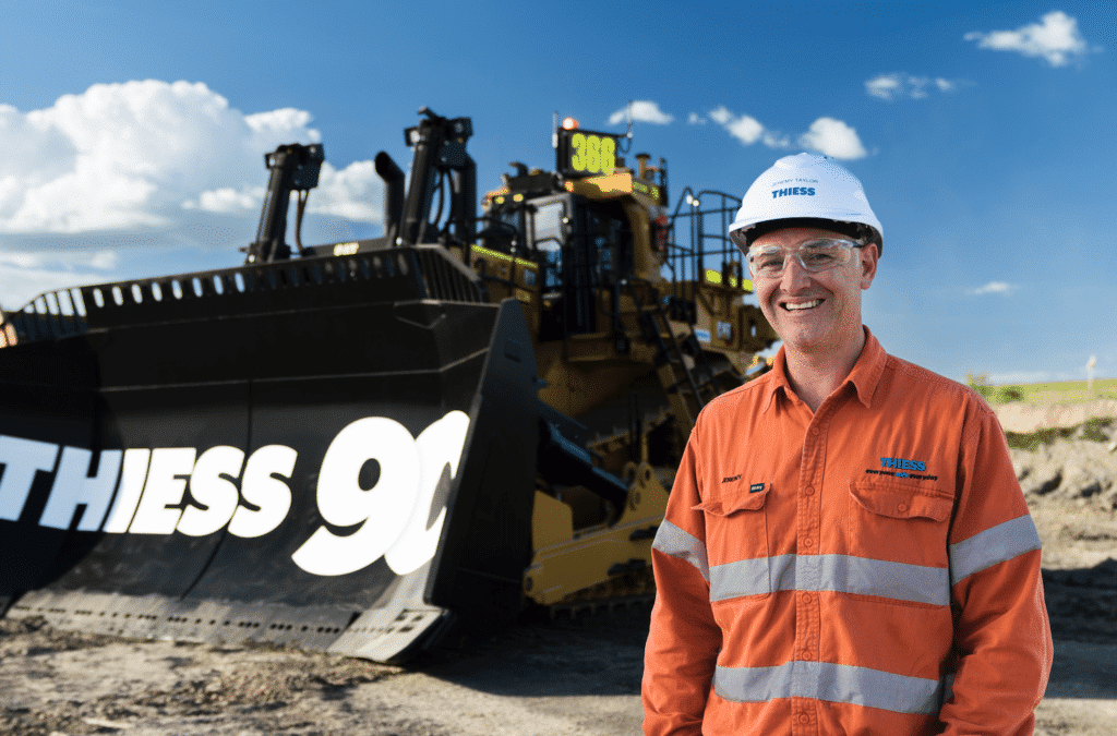 Thiess marks 90-year collaboration with Cat