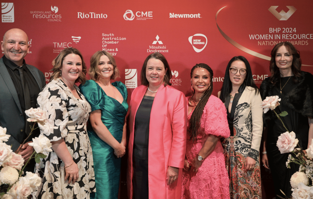 Winners of 2024 BHP Women in Resources Awards