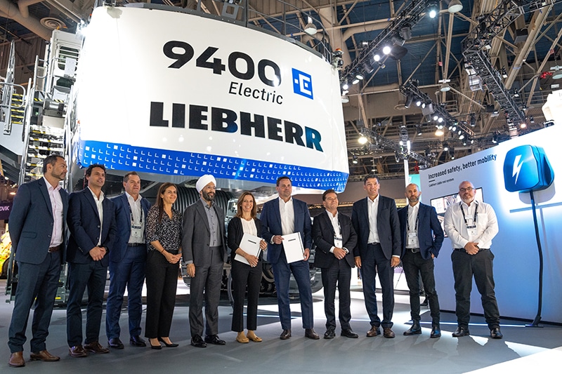 BHP and Liebherr sign renewed agreement