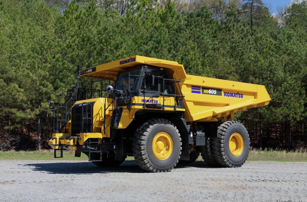 Komatsu fires up to launch new haul trucks