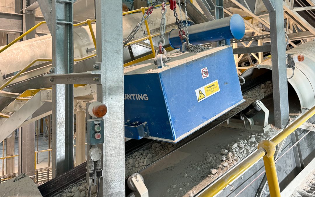 Atherton Materials Handling Installs Bunting Suspension Electro Magnet