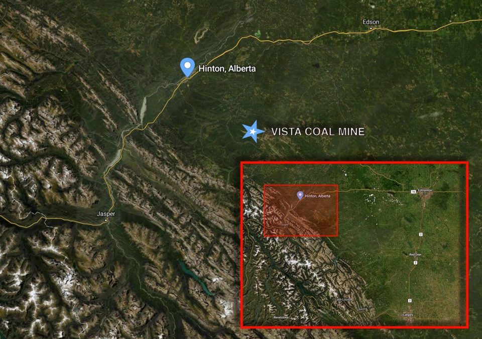 Massive mine expansion near Hinton looms over calls to halt thermal coal exports in Alberta