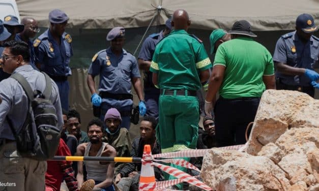 Body count from South African mine siege rises to 60