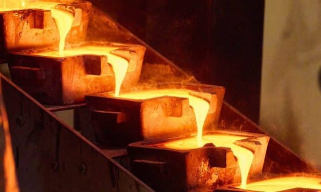 B2Gold pours first gold at Goose mine