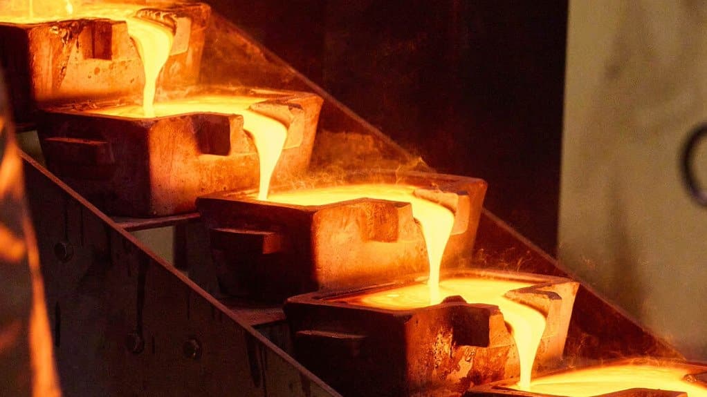 B2Gold pours first gold at Goose mine