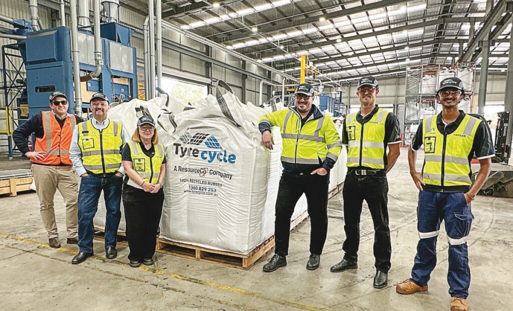 Fenner and Tyrecycle are transforming mining’s toughest waste