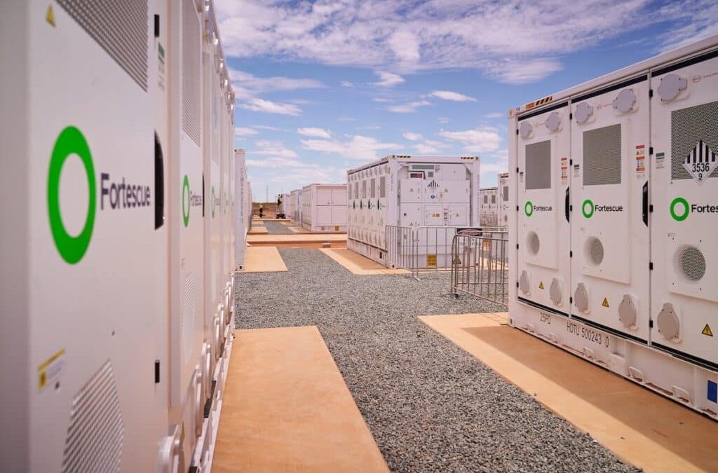 Fortescue delivers large-scale battery storage to the Pilbara