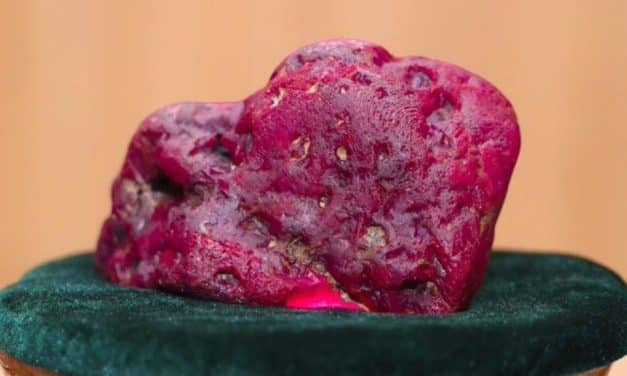 Myanmar finds giant 11 000 ct ruby in Mandalay Region