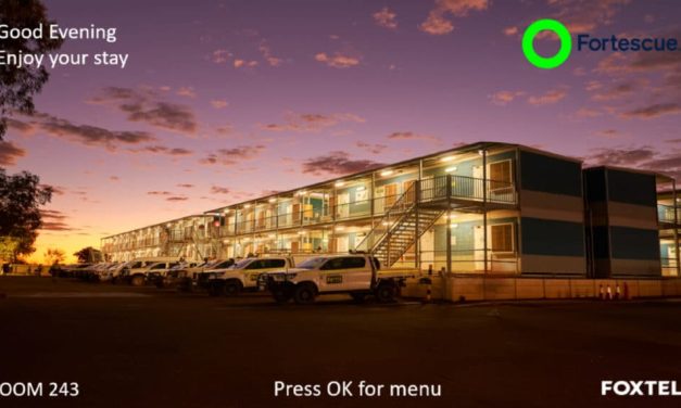 Fortescue rolls out massive remote camp Foxtel upgrade