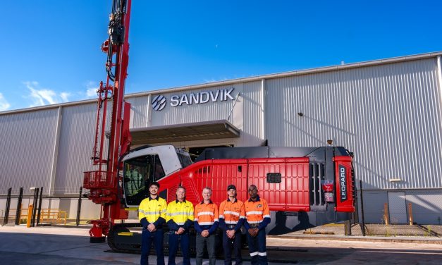 Sandvik, SRG Global achieve record 25,000 operating hours on Leopard™ DI650i
